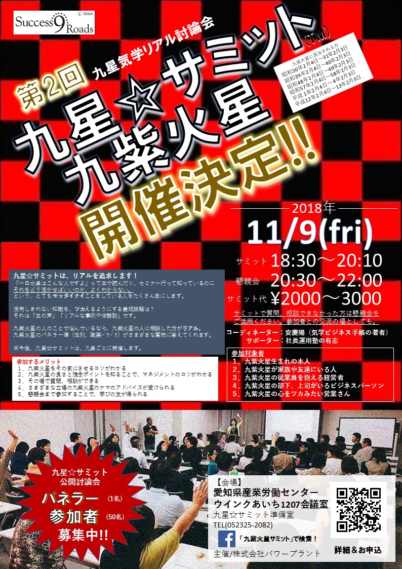 九紫サミット